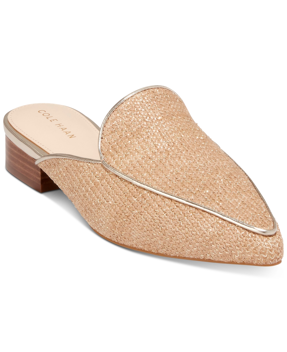 Cole haan piper sales loafer mule ocelot