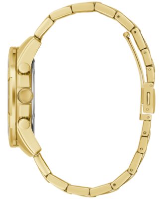 Men's Chronograph Gold Tone Stainless Steel Bracelet Watch 44mm