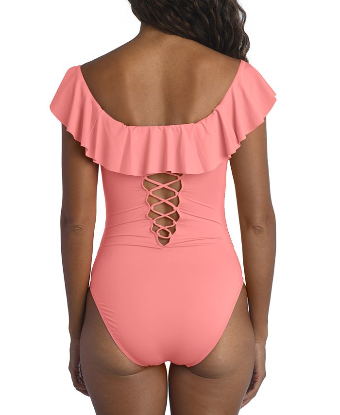La Blanca Women's Plus Island Goddess Tummy Control Swim Bottom