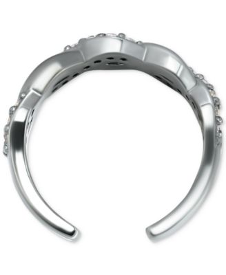Cubic Zirconia Infinity Toe Ring, Created for Macy's