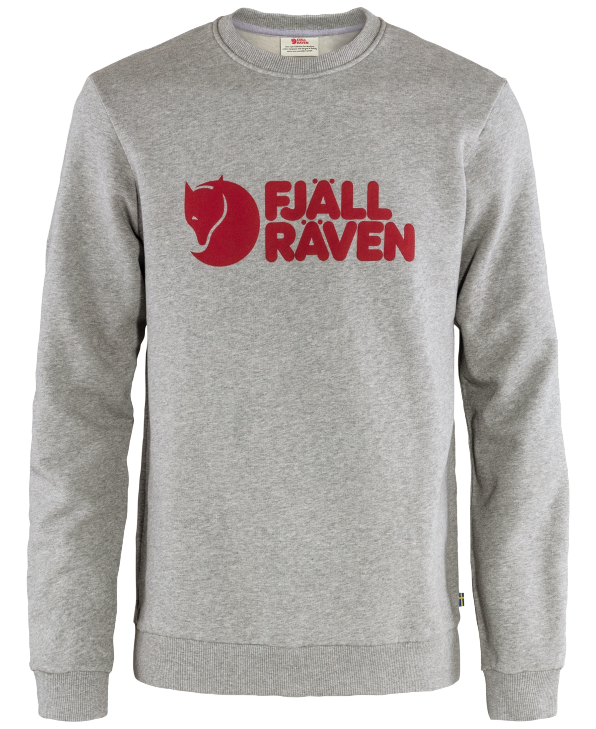 Fjall Raven Men's Logo-print Sweatshirt In Grey Melange