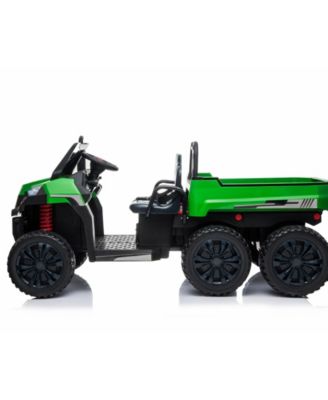 Toys 2 Seater Ride on Tractor Trailer