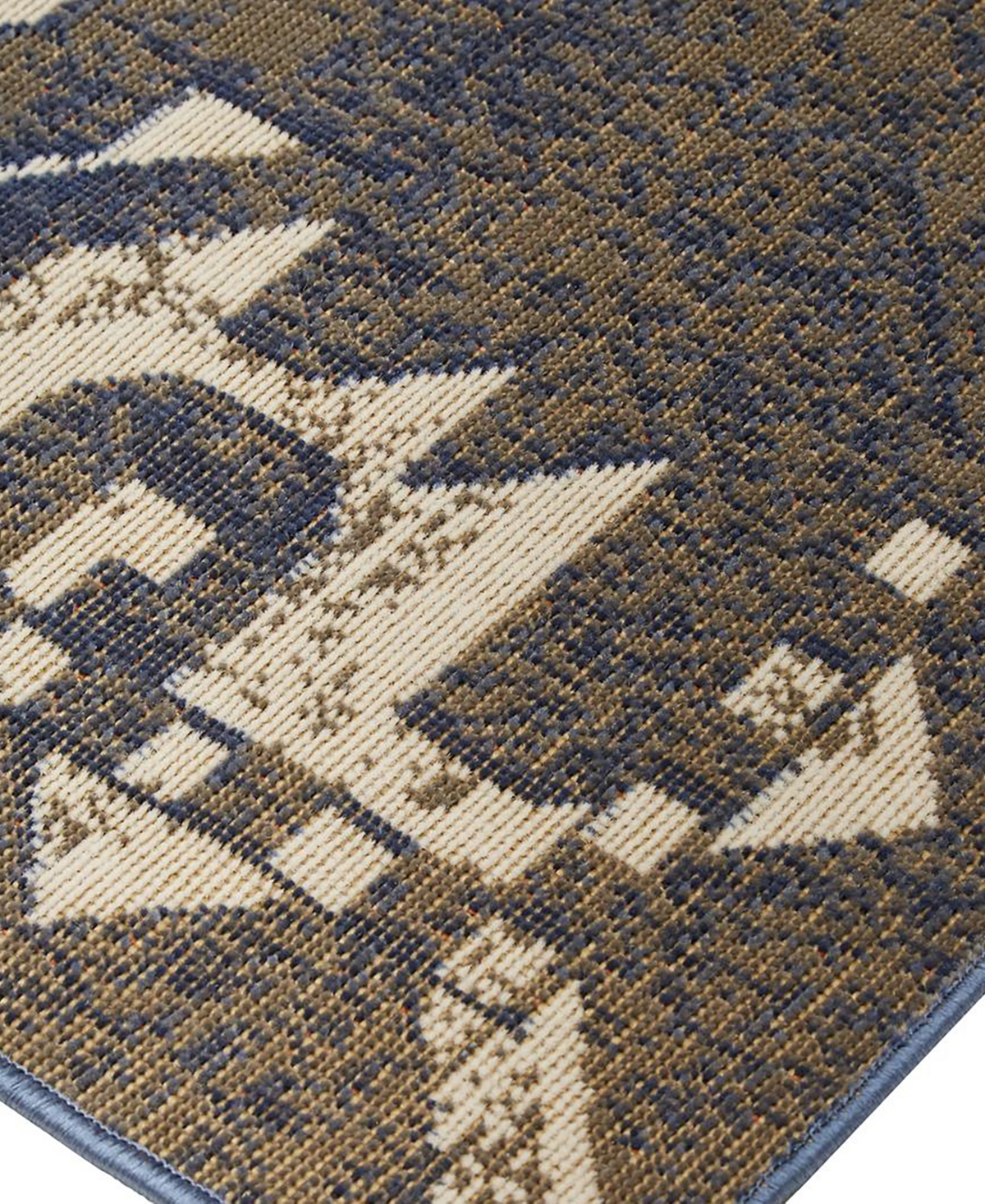 Feizy Foster R3758 Area Rug - Blue