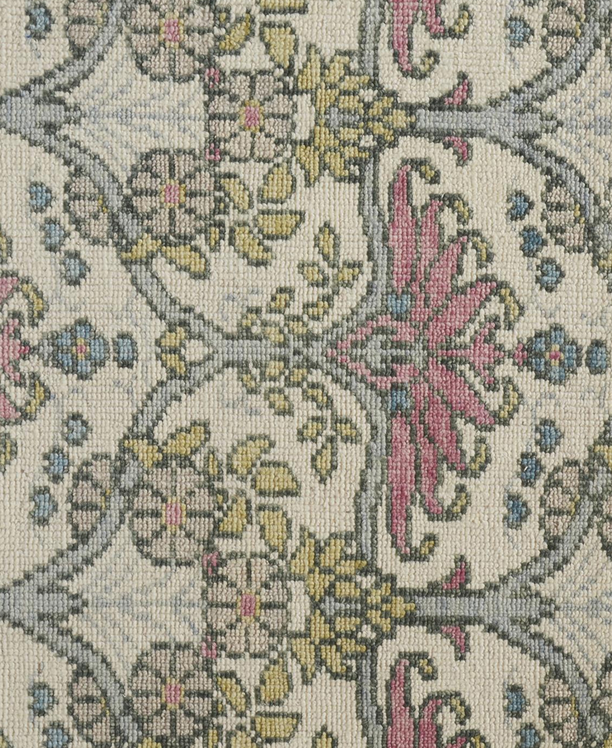 Simply Woven Beall R6714 7'9" X 9'9" Area Rug In Gray,pink