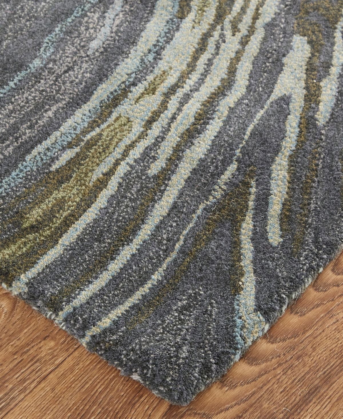 Feizy Amira R8631 Area Rug - Gray