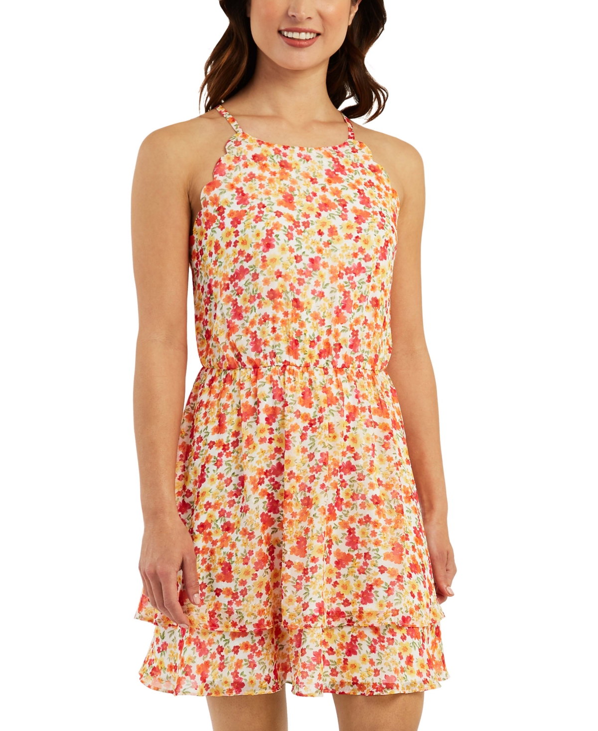 Bcx Juniors' Printed Aline Dress In Pat A ModeSens