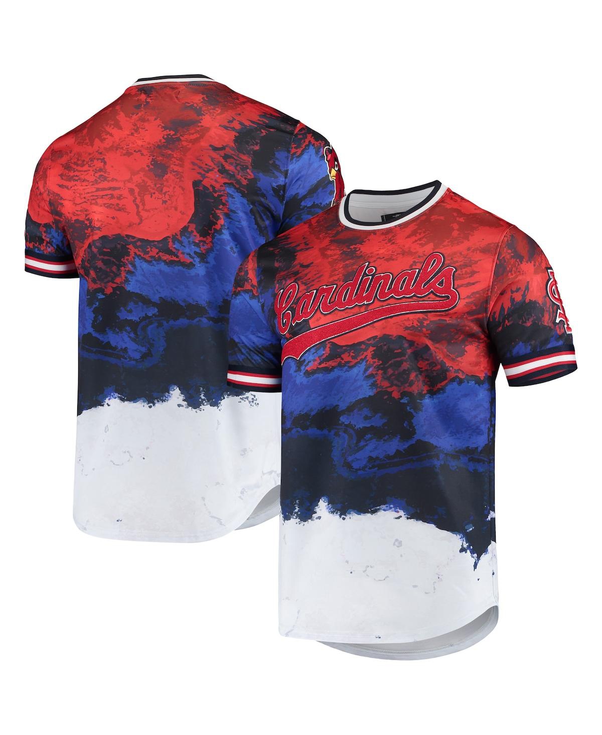 PRO STANDARD Men's Red/Royal St. Louis Cardinals Red White And