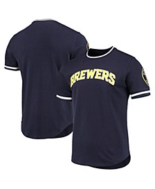 Men's Navy Milwaukee Brewers Team T-shirt