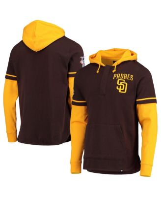 47 Brand Men's Scarlet San Francisco 49ers Shortstop Pullover Hoodie