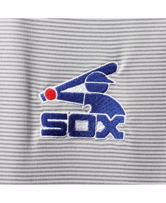 Men's Gray Chicago White Sox Orion Historic Logo Raglan Quarter-Zip Jacket