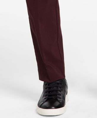 Men's Modern-Fit Stretch Dress Fall Pants