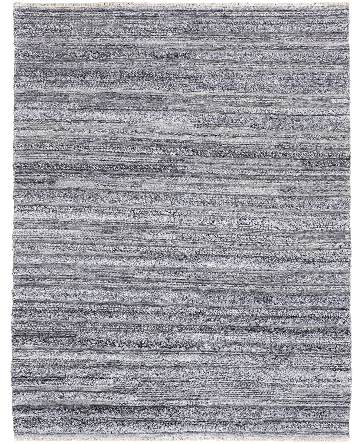 Feizy Karton KAR8637 9' x 12' Area Rug - Ivory, Gray