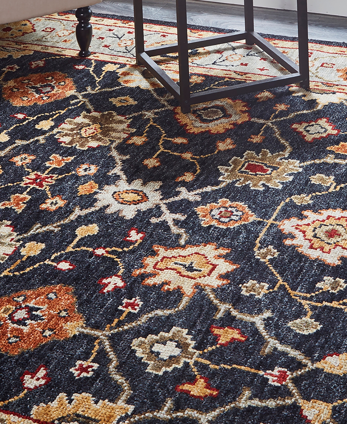 Feizy Carrington R6500 Area Rug - Gold-Tone
