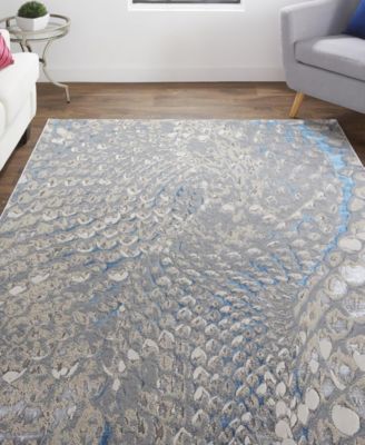 Azure R3403 6'7" x 9'6" Area Rug