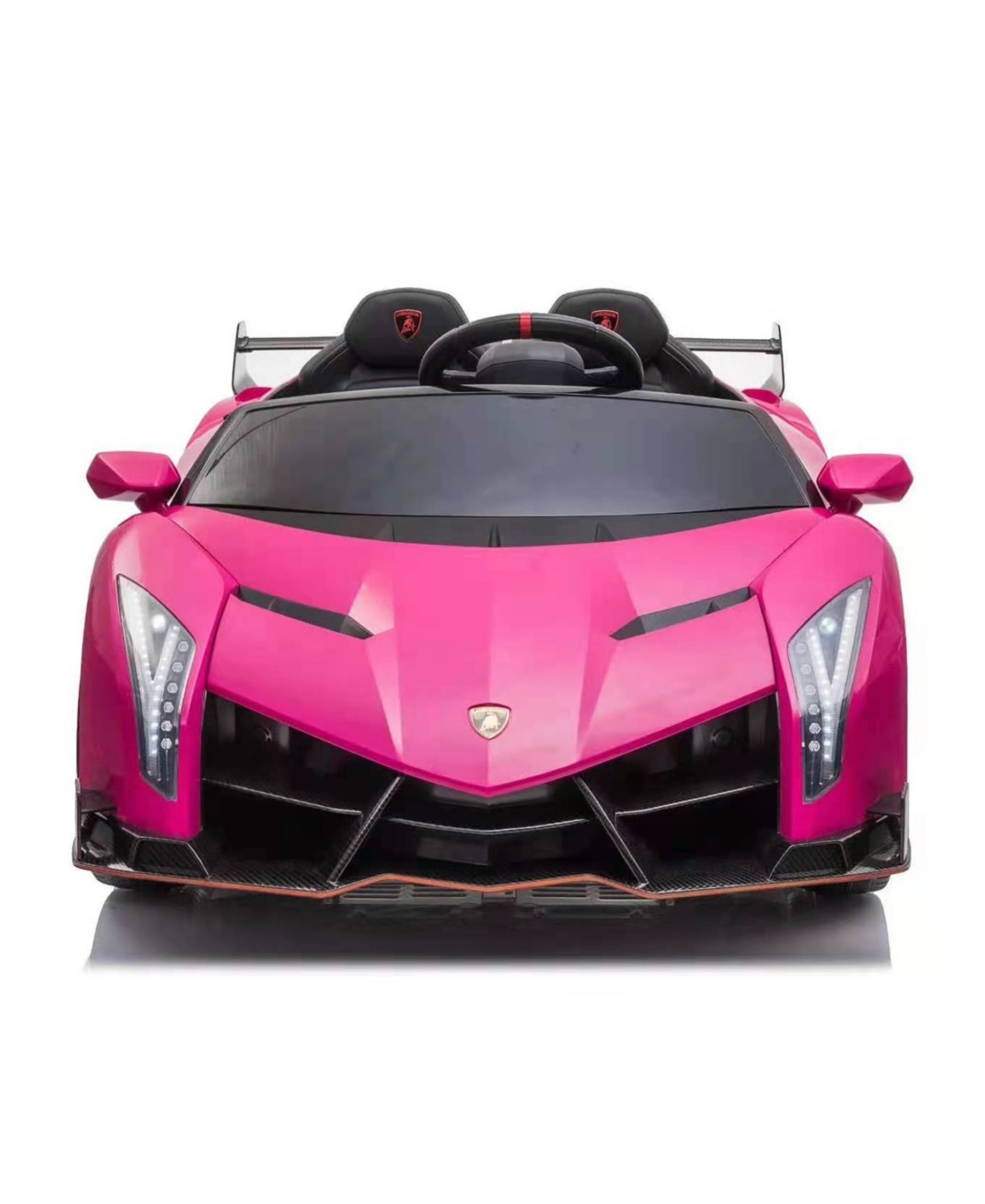 Freddo Lamborghini Veneno 2 Seater Ride-on Car In Pink