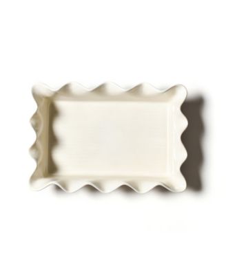 Signature White Ruffle Casserole