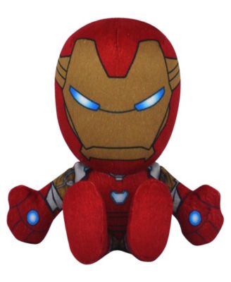 Bleacher Creatures Marvel Iron Man Kuricha Sitting Plush Toy- Soft Chibi Inspired Toy, 8