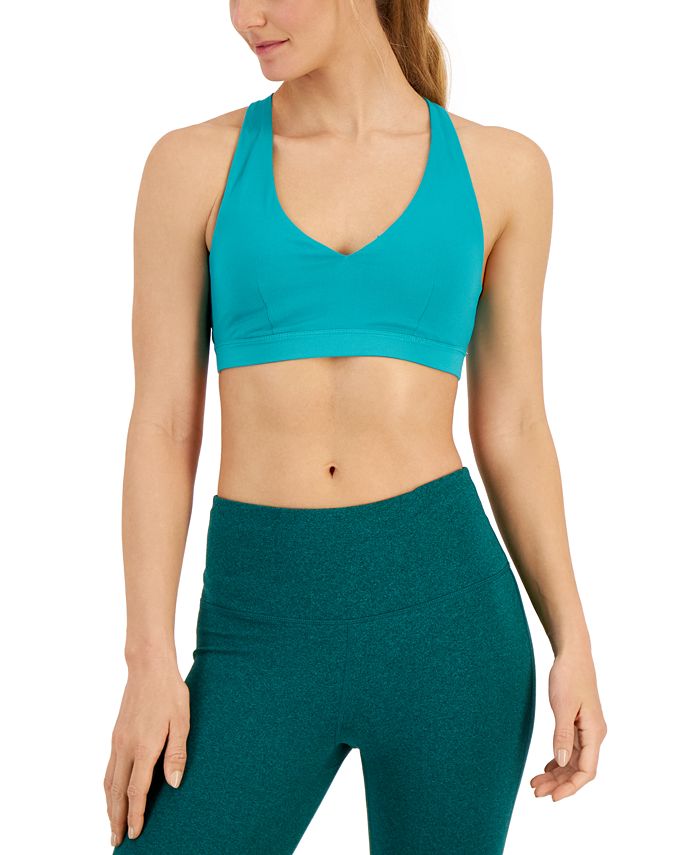 ID Ideology Low Impact Sports Bra, Created for Macy's Macy's