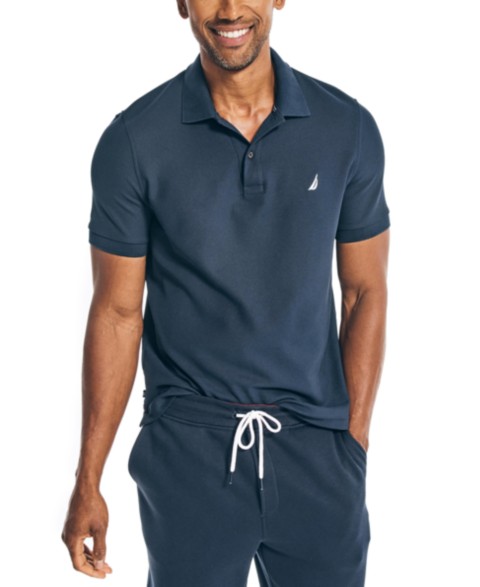 Мужские Nautica Men's Classic-Fit Deck Polo Shirt