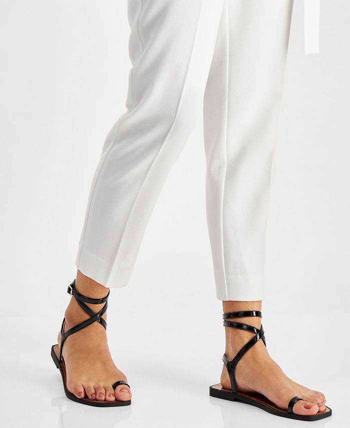 Bar III Women s Ryanne Flat Sandals Created for Macy s Macy s