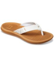 White REEF Sandals Flip Flops Macy s