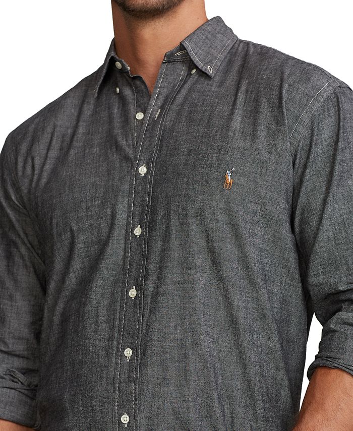 Polo Ralph Lauren Men's Big & Tall Chambray Shirt Macy's