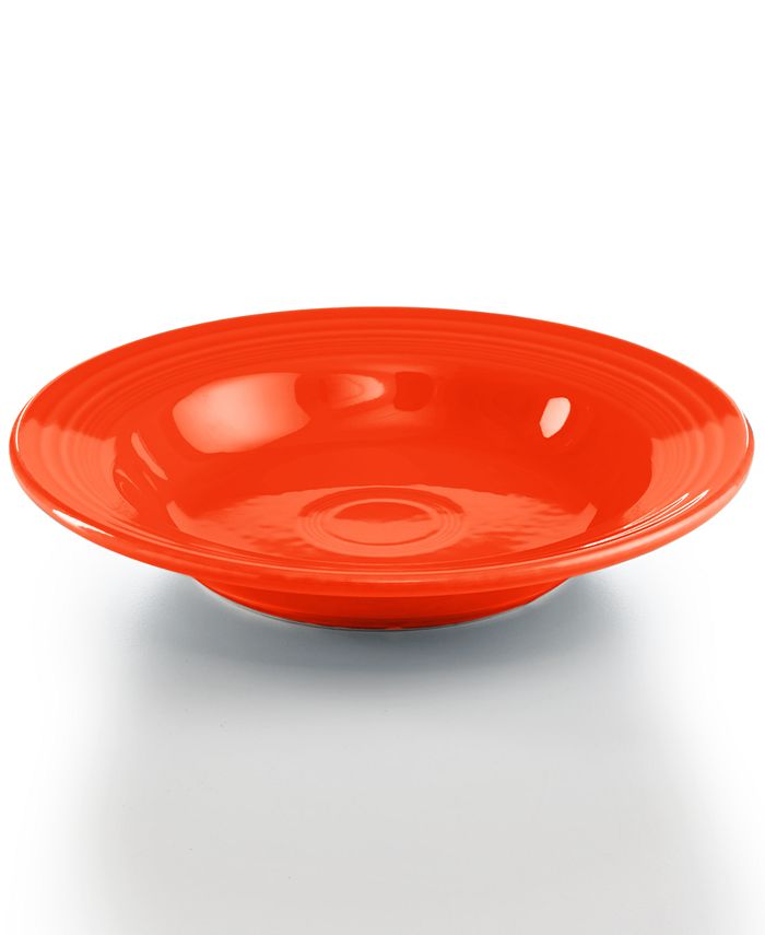 Fiesta Poppy 13.25 oz. Rim Soup Bowl Macy s