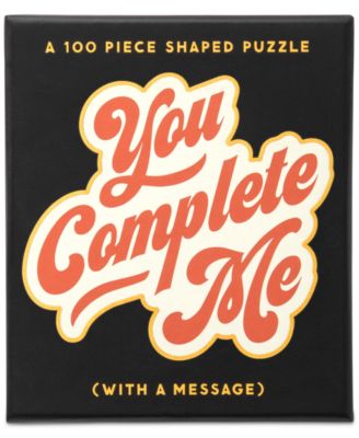 Brass Monkey - You Complete Me Puzzle, 100-Pc.