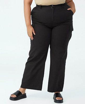 COTTON ON Plus Size Trendy Bobbie Cargo Pants - Macy's