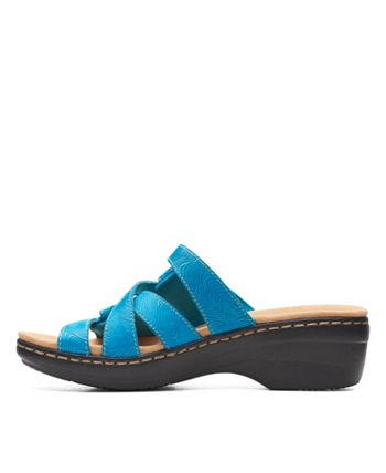 clarks women's merliah karli slip on strappy sandals