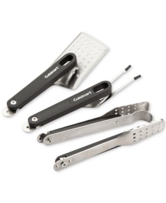 4-Piece Folding Grill Tool Set