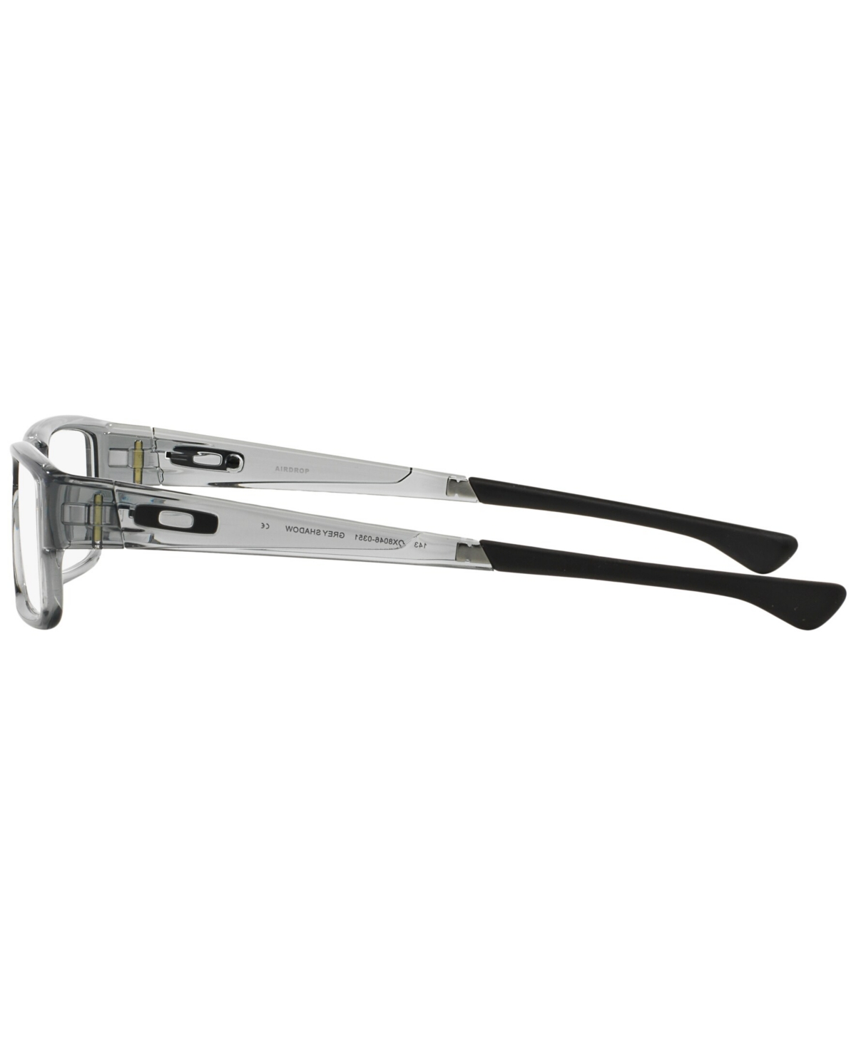 Oakley Ox8046 Men's Rectangle Eyeglasses In Gray