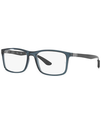 Ray-Ban RB8908 OPTICS Unisex Rectangle Eyeglasses - Macy's