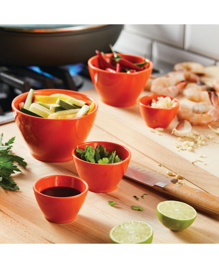 Rachael Ray 10Pc. Mix and Measure Mixing Bowl Measuring Cup and