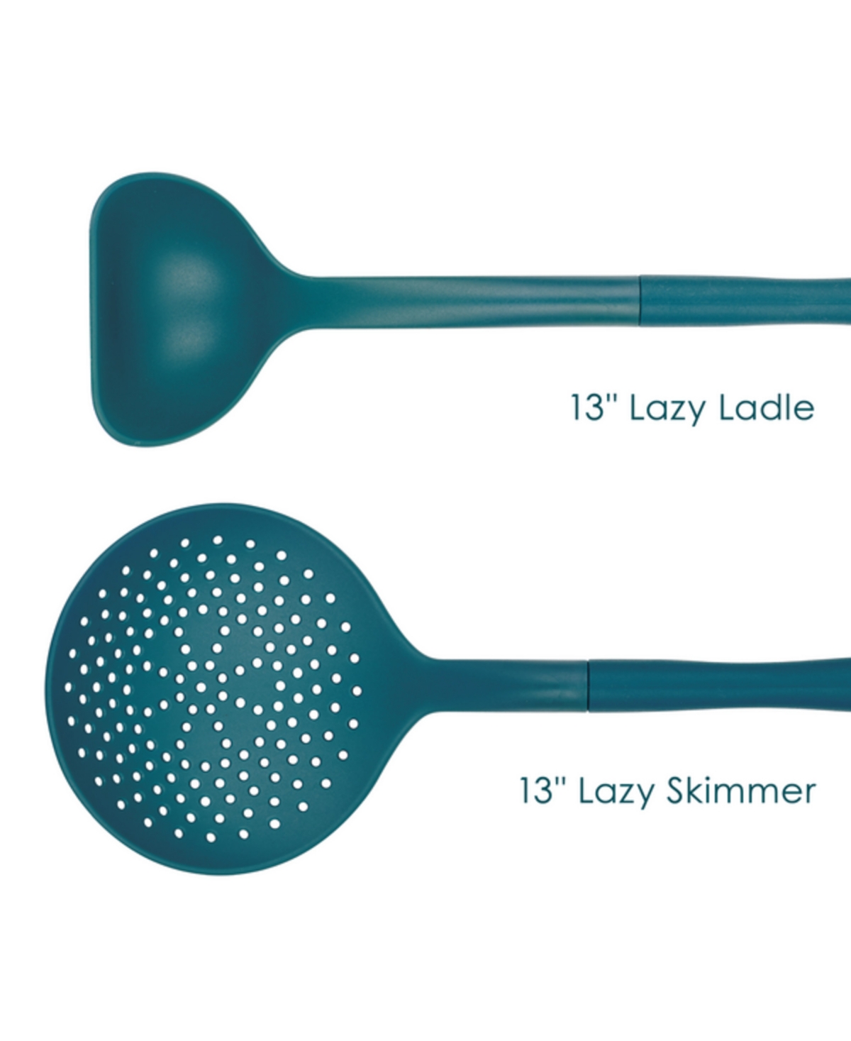Shop Rachael Ray Lazy Tool 2-pc. Kitchen Utensils Set In Teal