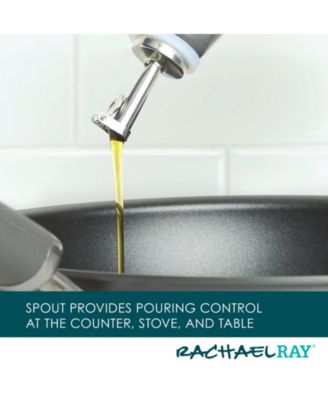 Ceramics EVOO 4-Pc. Dispensing Bottle & Ramekin Dipper Set