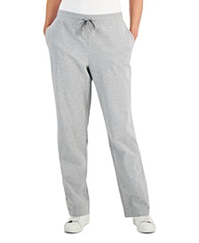 Petite Drawstring Active Pants&comma; Created for Macy&apos;s