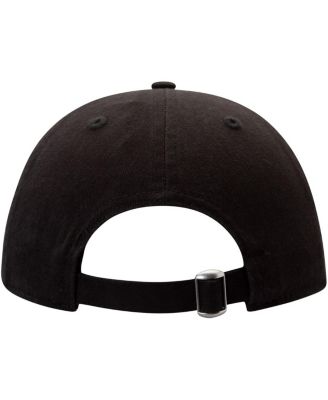 Men's Black Black Panther Classic Logo 9TWENTY Adjustable Hat