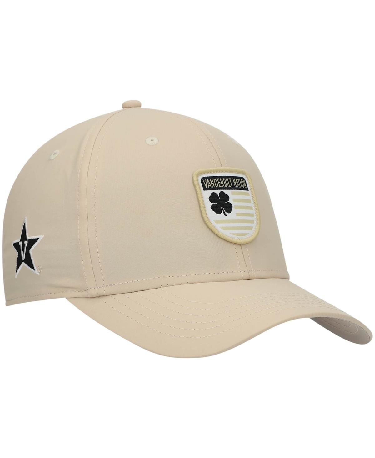 Black Clover Men's Gold Vanderbilt Commodores Nation Shield Snapback Hat