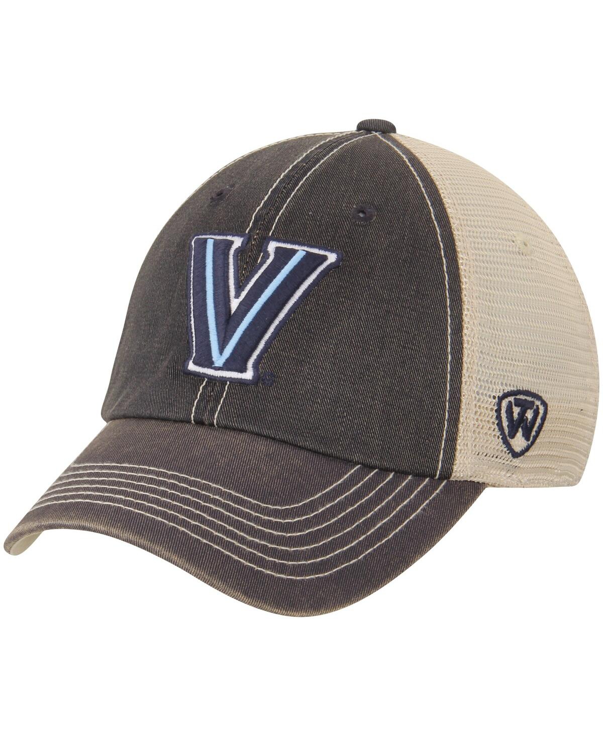 Top Of The World Men's  Black, Cream Villanova Wildcats Offroad Trucker Hat In Black,cream