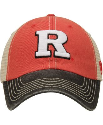Men's Scarlet, Tan Rutgers Scarlet Knights Offroad Trucker Hat