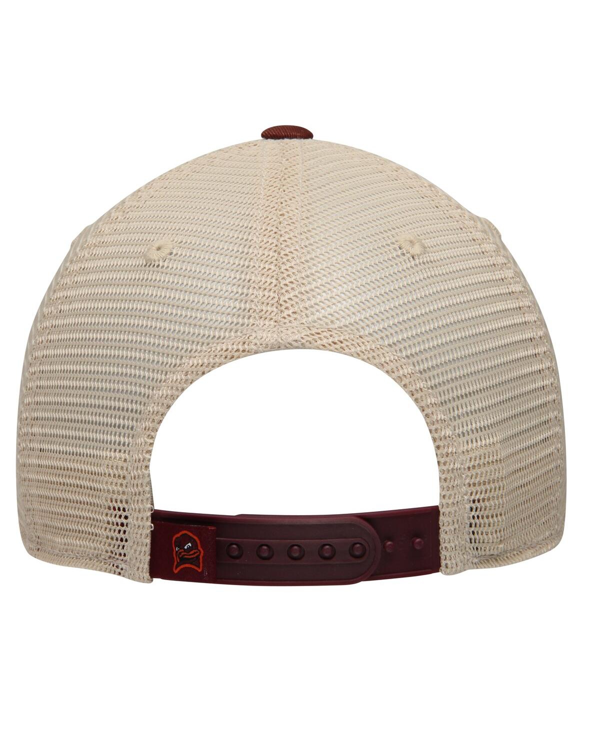 Top Of The World Men's Virginia Tech Hokies  Offroad Trucker Adjustable Hat In Maroon