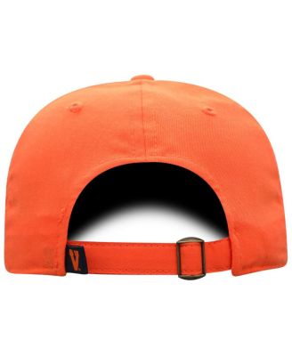 Men's Orange Virginia Cavaliers Staple Adjustable Hat