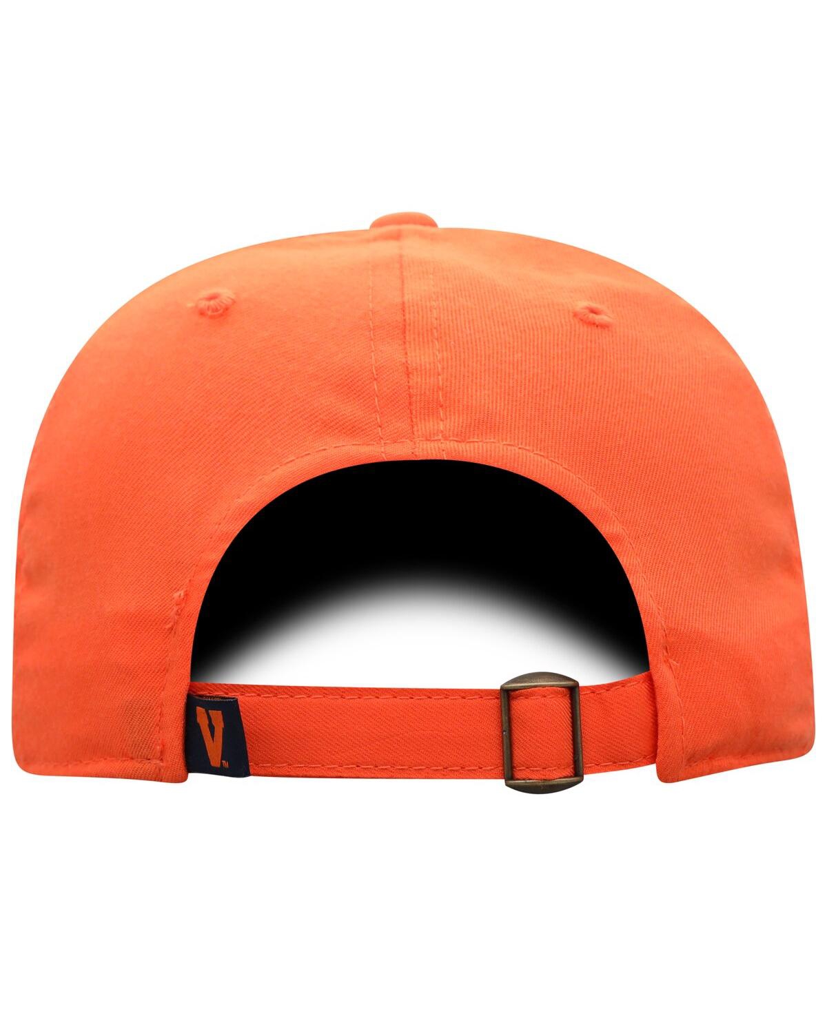 Shop Top Of The World Men's  Orange Virginia Cavaliers Staple Adjustable Hat