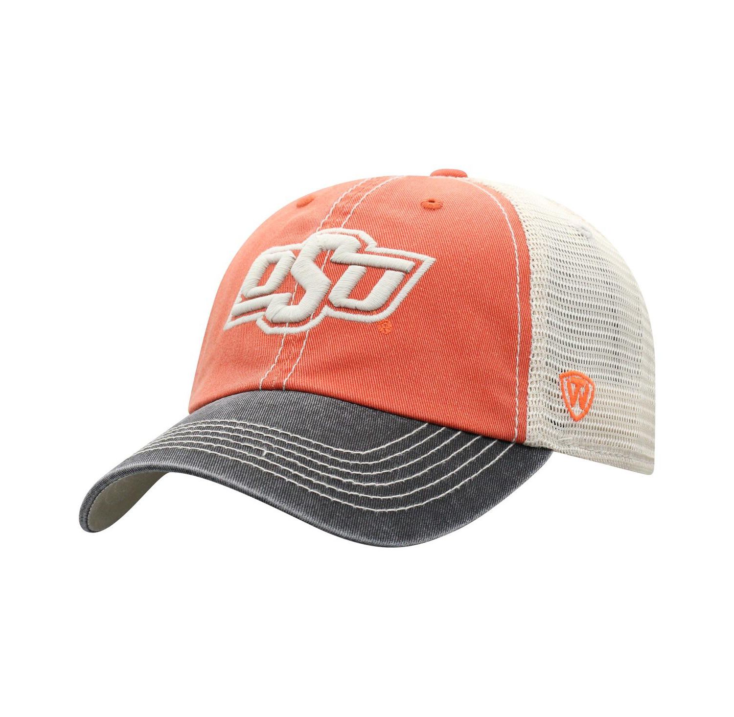 Men's Orange Oklahoma State Cowboys Offroad Trucker Snapback Hat
