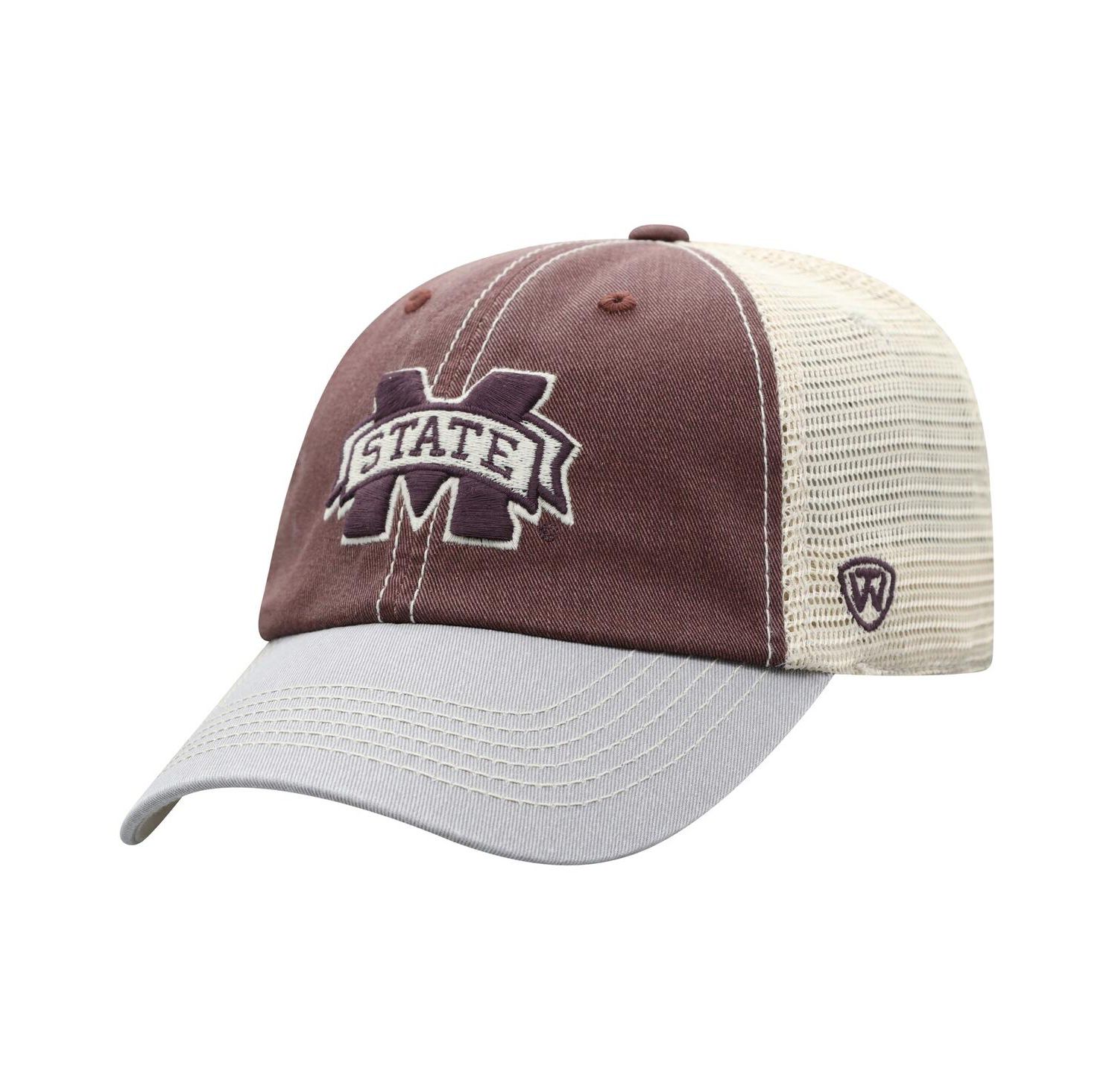 Men's Maroon Mississippi State Bulldogs Offroad Trucker Snapback Hat