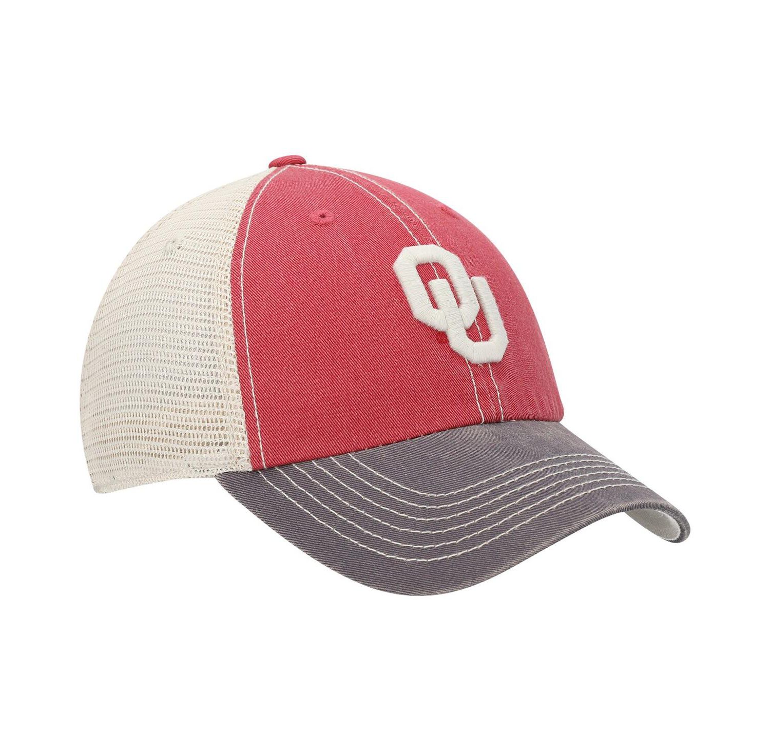 Men's Oklahoma Sooners Offroad Trucker Adjustable Hat - Crimson