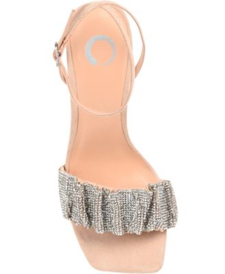 Journee Collection Women's Arlette Rhinestone Stilettos