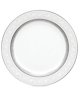 Noritake Dinnerware, Crestwood Platinum Accent Plate & Reviews 