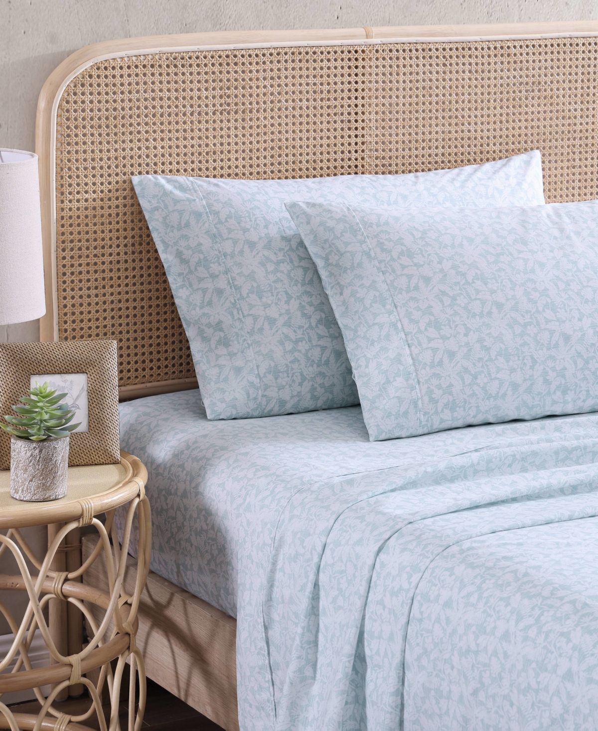Tommy Bahama Home Koya Bay Cool Zone Cotton Percale 4 Piece Sheet Set